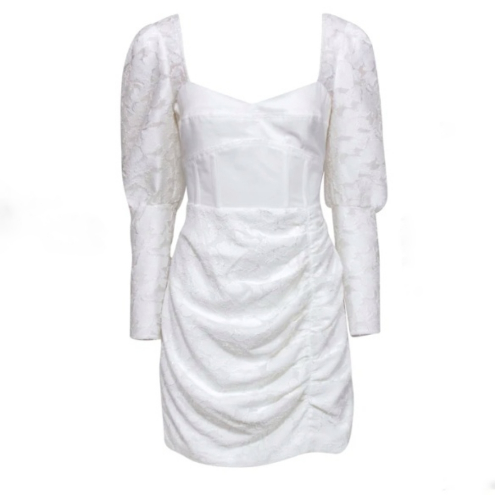 Self-Portrait White Lace Dress